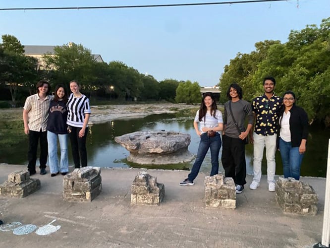 Actian 2022 interns at the Round Rock, Texas office